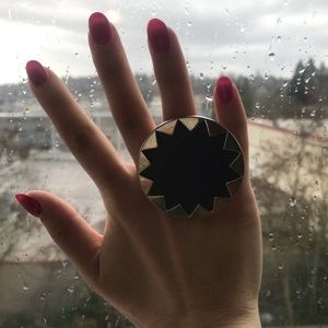 House of Harlow Sunburst Cocktail Ring